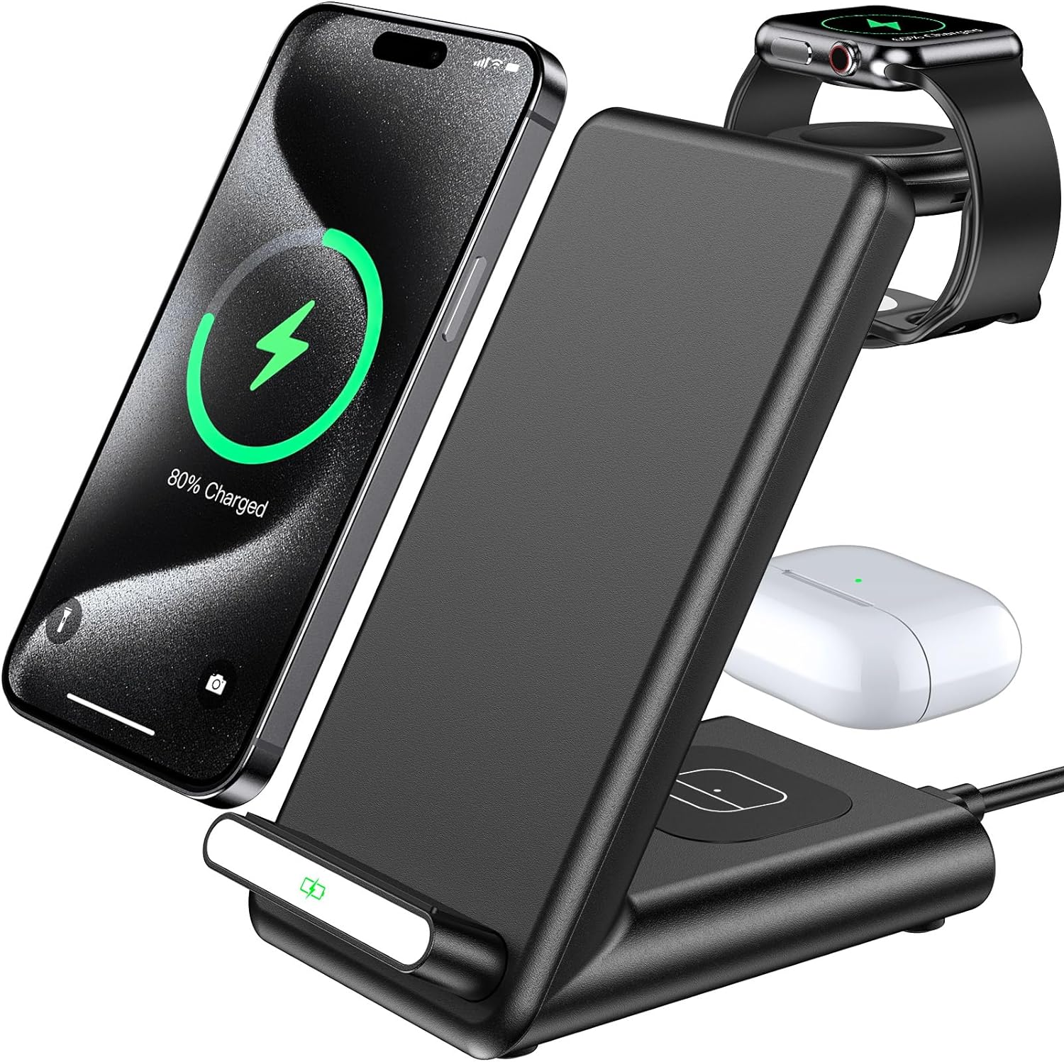 3 in 1 Wireless Charging Station